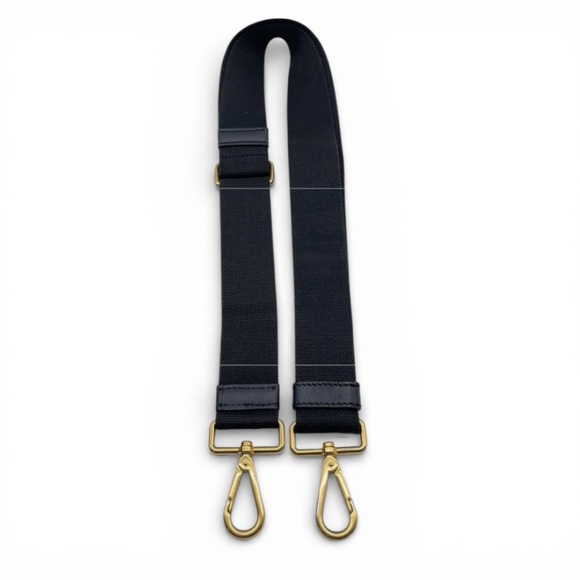 Authentic Prada luxury designer signature denim Canapa tote bag with strap - Picture 16 of 16